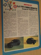 Page Issue De SPIROU Années 70 / MISTER KIT Présente : LA VW KUBELWAGEN Par TAMIYA 1/35e - France