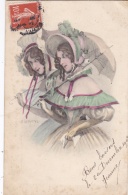 Femmes Aux Ombrelles W. Braun - Braun, W.