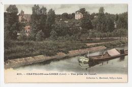 45 Chatillon Sur Loire, Vue Prise Du Canal (A4p18) - Chatillon Sur Loire