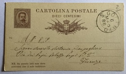 Cartolina Postale 10 Centesimi - Stamped Stationery