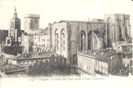 (84) Vaucluse - Avignon - Le Palais Des Papes Vue De La Tour Jacquemard - Avignon (Palais & Pont)