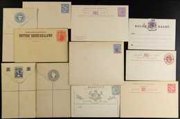 BRITISH COMMONWEALTH - QV UNUSED POSTAL STATIONERY 1880's-1890's Collection Of Various Postal & Letter Cards, Envelopes  - Altri & Non Classificati