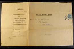 1903 INLAND REVENUE DECLARATION GLADSTONE FAMILY (British Politicians) - Double Sided, Printed O.H.M.S. Document Address - Other & Unclassified