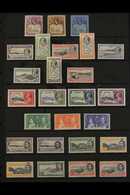 1924-1952 FINE MINT COLLECTION. An Attractive, ALL DIFFERENT Mint Collection Presented On A Pair Of Stock Pages. Include - Ascension (Ile De L')