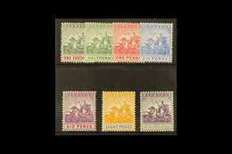 1905 Complete Set, SG 135/144, Fine Mint. (7 Stamps) For More Images, Please Visit Http://www.sandafayre.com/itemdetails - Barbades (...-1966)
