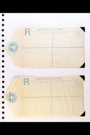 POSTAL STATIONERY 1885-1961 Fine Unused All Different Collection, With Postal Cards (2), Registered Envelopes (6) And A  - Autres & Non Classés