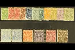 1896-1901 Complete Set, SG 65/79, Plus Listed 1a And 1r Shades, Fine Mint. (17 Stamps) For More Images, Please Visit Htt - Britisch-Ostafrika