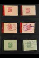 BOOKLETS 1912  1913 Collection Of 25c Booklets All Intact With Covers And Interleaving Including SG SB 3 (2), SB 3a, SB3 - Altri & Non Classificati