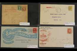 BRITISH COLUMBIA POSTAL HISTORY Collection Of Over 60 19th And 20th Cent. Covers And Cards, Mostly With Clearly Identifi - Autres & Non Classés