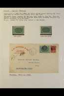 SPECIAL DELIVERY POSTAL HISTORY GROUP 1898-1920 10c Blue-green Or Deep Green Labels, SG S1/2, Used On A Range Of Covers  - Altri & Non Classificati