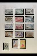 1953-1973 COMPLETE VERY FINE MINT COLLECTION In Hingeless Mounts On Leaves, All Different, Inc 1953-59 & 1960-62 Pictori - Gibraltar