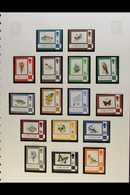 1974-1982 COMPLETE NEVER HINGED MINT COLLECTION In Hingeless Mounts On Leaves, All Different, Inc 1977-82 Defins Set, Pl - Gibilterra