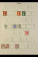1863-1935 A Most Useful Mint And Fine Used Range On Old Imperial Album Printed Pages, Incl. Chalon Range, 1904-06 1s And - Grenade (...-1974)