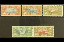 1930 Parliamentary Millenary Celebration (Air) Complete Set, SG 174/178 Or Facit 189/193, Never Hinged Mint. (5 Stamps)  - Autres & Non Classés