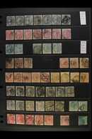 1855-1902 VICTORIA USED HOARD An Interesting Accumulation Discovered In A Pile Of Numbered Glassine Envelopes. Now Arran - Autres & Non Classés