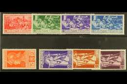 1930 Ferrucci Death Anniversary Set, Sassone 276/80, A18/20, Mi 337/44, Never Hinged Mint (8 Stamps). For More Images, P - Non Classés