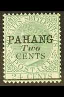 PAHANG 1891 2c On 24c Surcharge, SG 7, Fine Mint, Very Fresh. For More Images, Please Visit Http://www.sandafayre.com/it - Autres & Non Classés