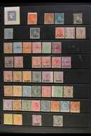 1858-1904 MINT COLLECTION On Stock Pages, All Different, Inc 1858-62 6d (4 Large Margins), 1859-61 6d, 1860-63 2d Unused - Maurice (...-1967)