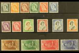 1953-59 Definitive Set, SG 723/36, Never Hinged Mint (16 Stamps) For More Images, Please Visit Http://www.sandafayre.com - Altri & Non Classificati