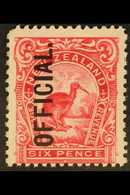 OFFICIAL 1908 6d Pink, Perf 14 X 13, Official, SG O71, Fine Mint. For More Images, Please Visit Http://www.sandafayre.co - Autres & Non Classés