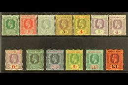 1912 Complete Definitive Set, SG 40/52, Fine Mint. (13 Stamps) For More Images, Please Visit Http://www.sandafayre.com/i - Nigeria (...-1960)