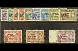 1952 KGVI Definitives Complete Set, SG 1/12, Never Hinged Mint. (12 Stamps) For More Images, Please Visit Http://www.san - Tristan Da Cunha