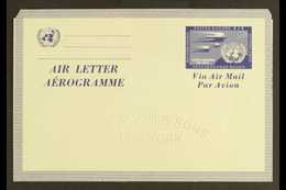 NEW YORK 1954 10c Royal Blue Air Letter, Scott UC2, Very Fine Unused, Perforated "DENNISON & SONS NEW YORK", With A Gain - Sonstige & Ohne Zuordnung