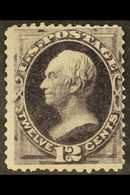 1873 12c Blackish Violet Henry Clay (Scott 162, SG 164), Mint Regummed, Corner Crease, Centred To Upper Right, Cat £2,50 - Sonstige & Ohne Zuordnung