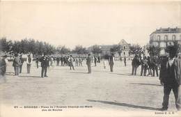 30-BEZIERS- PLACE DE L'ANCIEN CHAMP-DE-MARS - JEU DE BOULES - Beziers