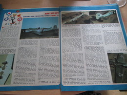 Page Issue De SPIROU Années 70 / MISTER KIT Présente : DOUBLE PAGE / DIORAMA D'UN FW190D CRASHE (2) - Frankrijk