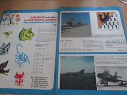 Page Issue De SPIROU Années 70 / MISTER KIT Présente : DOUBLE PAGE / SPECIAL AVIATION FRANCAISE LES MYSTERES DE CAMBRAI - France