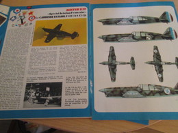 Page Issue De SPIROU Années 70 / MISTER KIT Présente : DOUBLE PAGE / SPECIAL AVIATION FRANCAISE LE CAUDRON RENAULT CR714 - Frankrijk