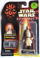 STAR WARS 1995 BLISTER US EPISODE I  FIGURINE QUI-GON JINN Naboo - Episode I