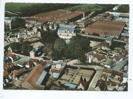 CPSM Grand Format -  Flixecourt    -(Somme)  -  Vue  Aérienne - Flixecourt