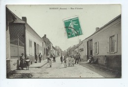 CPA - Hornoy -(Somme) - Rue D'Airaine - Hornoy Le Bourg