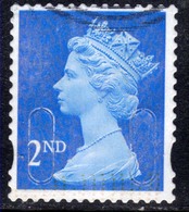 GB 2012 QE2 2nd Blue Security Machin ( MBIL ) Error Iridescent Shift Down 1mm ( C1368 ) - Errors, Freaks & Oddities (EFOs