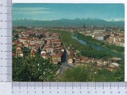 Torino ~ Panorama E Fiume Po ~ Alpi ~ Neve ~ 1972 ~ Mole ~ Ed. SACAT - Fiume Po