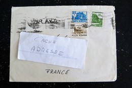 LETTRE ROUMANIE ROMANIA ROMANA YT 3975 3956 3969 HOTEL AUBERGE - Cartas & Documentos