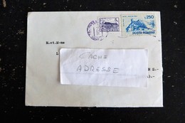 LETTRE ROUMANIE ROMANIA ROMANA YT SERIE HOTEL AUBERGE 3954 ET 3976C - Cartas & Documentos