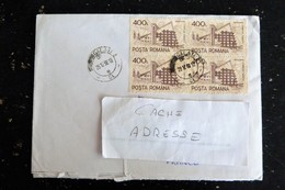 LETTRE ROUMANIE ROMANIA ROMANA YT SERIE HOTEL AUBERGE 3976D - Cartas & Documentos