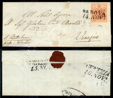 20010 ANTICHI STATI - LOMBARDO VENETO - 15 Cent (5) – Letterina Da Padova A Venezia Del 14.11.51 (160) - Other & Unclassified