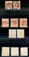 20011 ANTICHI STATI - LOMBARDO VENETO - 1852/1854 – 15 Cent (6-20) – 5 Pezzi Usati - Sonstige & Ohne Zuordnung