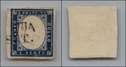 20279 ANTICHI STATI - SARDEGNA - 1859 - 20 Cent (15Ba) Usato - Andere & Zonder Classificatie