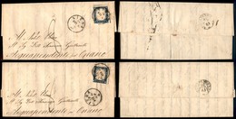 20292 ANTICHI STATI - SARDEGNA - Siena 19/20.10.61 - Due Lettere D'archivio Per Onano Col 20 Cent (15D) - Tassate - Other & Unclassified