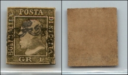 20330 ANTICHI STATI - SICILIA - 1859 - 1 Grano Oliva (4d) Usato (300) - Andere & Zonder Classificatie