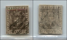 20408 ANTICHI STATI - TOSCANA - GOVERNO PROVVISORIO - 1860 - 10 Cent Bruno (19) Usato (100) - Autres & Non Classés