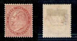 20617 REGNO D'ITALIA - VITTORIO EMANUELE II - 1866 – 40 Cent Torino (T20) Nuovo Senza Gomma – Leggera Abrasione Al Centr - Autres & Non Classés