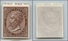 20628 REGNO D'ITALIA - VITTORIO EMANUELE II - 1863 - 30 Cent Prove D'Archivio (P19) - Senza Gomma (220) - Sonstige & Ohne Zuordnung