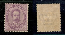 20695 REGNO D'ITALIA - UMBERTO I - 1879 - 50 Cent (42) - Nuovo Con Gomma (20) - Other & Unclassified