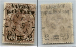 20727 REGNO D'ITALIA - UMBERTO I - 1890 – 2 Cent Su 1,75 Lire (55) Usato (75) - Autres & Non Classés